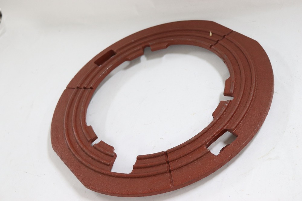 Lacquered Cast Iron Membrane Clamp 13" Dia. A2-C3