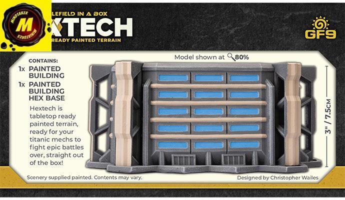Hextech: Trinity City - Megablock (x1) -#HEXT10 - Battletech