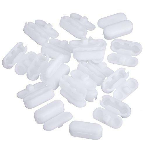 20 Pack Replacement Vertical Roman Roller Blind Ball Chain Cord Connector Clips
