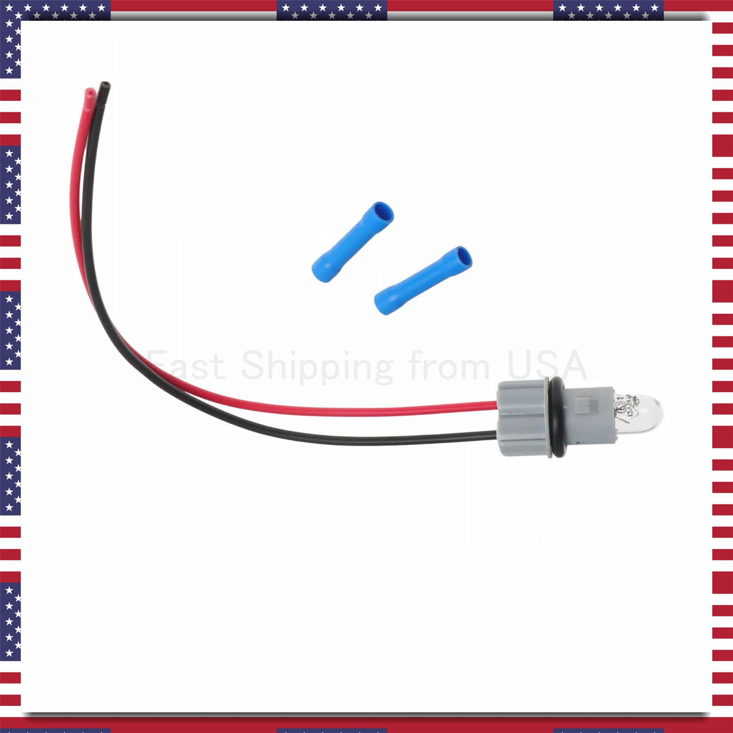 2X For Mercedes-Benz Side Marker Lamp Light Bulb Socket Wire Harness A0005400966