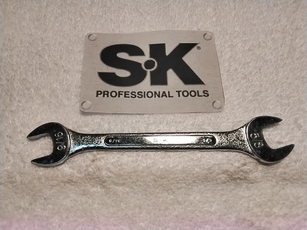 S-K  Wrench  Set  OPEN END  9/16'- 5/8"
