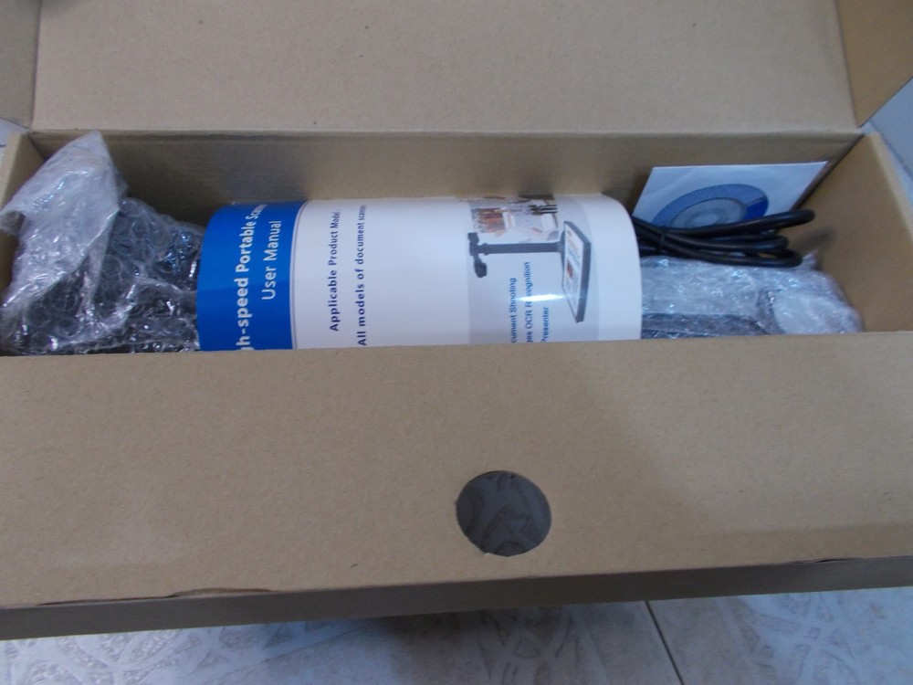 High-Speed Portable Foldable Scanner w/Software, Scanner & User Manual NEW