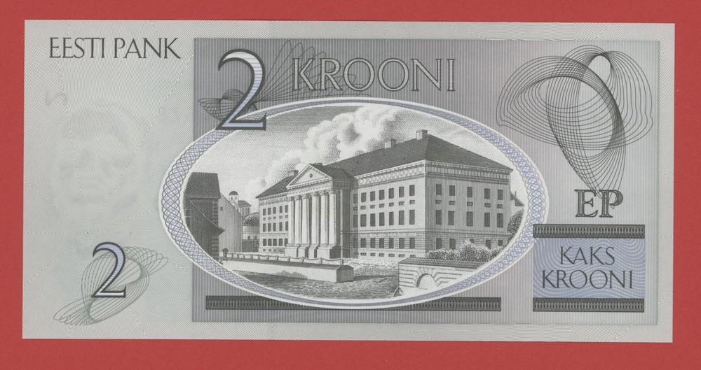 ESTONIA 2 KROONI 2006 PICK # 85a UNC.