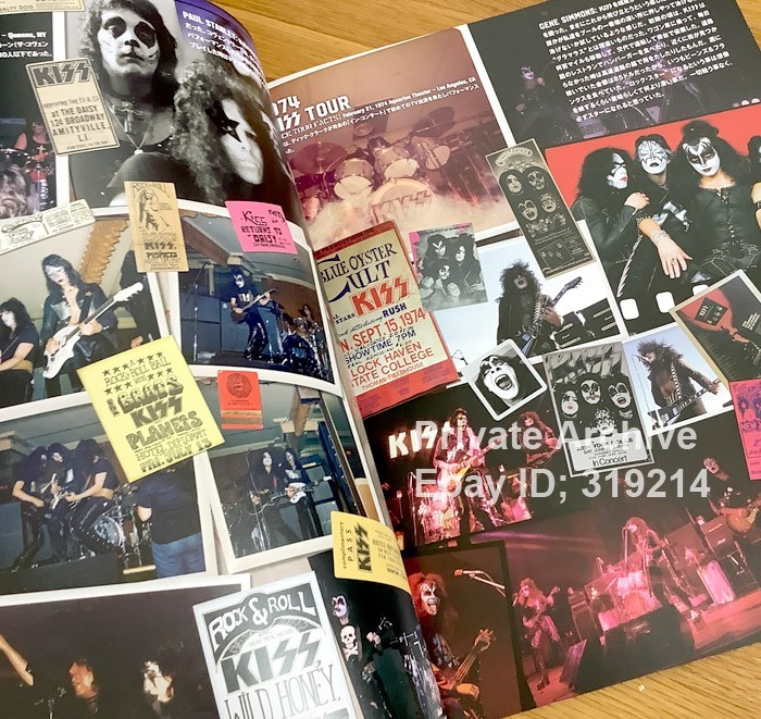 KISS Gene Simmons End of the Road Japan Tour 2019 Concert Program Book V4