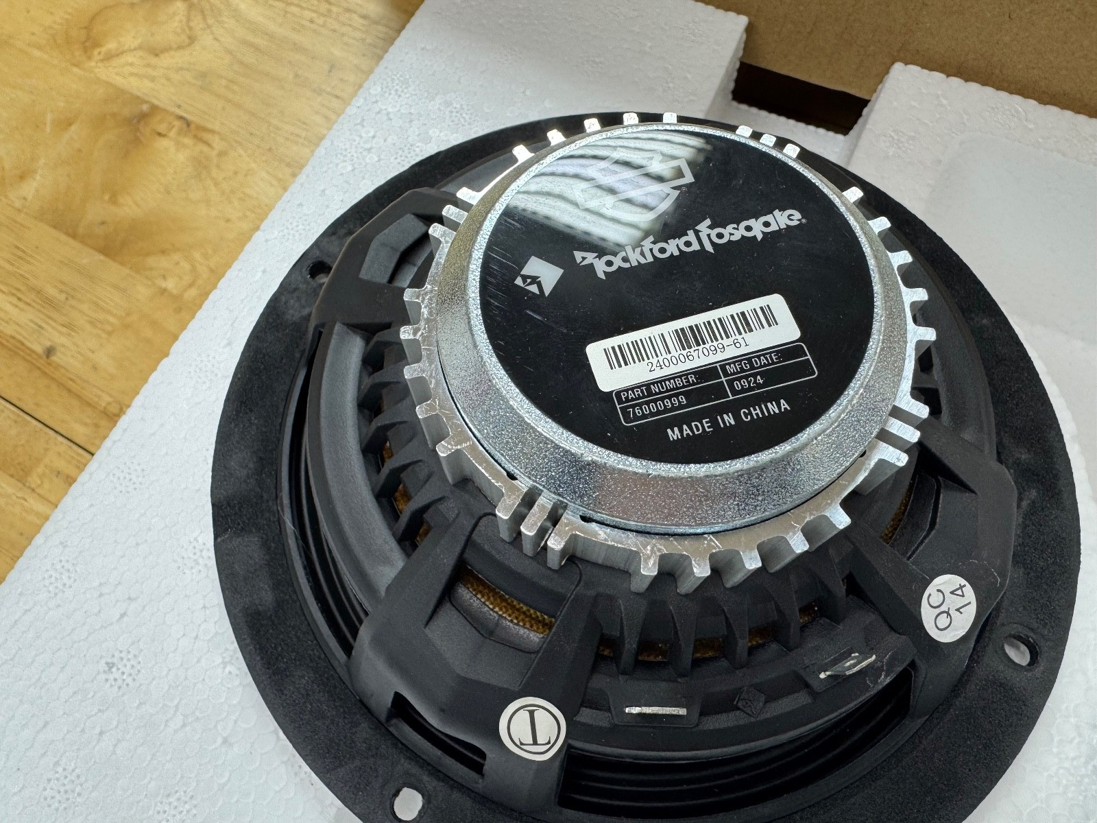 2024-2025 OEM Harley RG CVO ST Stage II Fairing Rockford Fosgate Speakers 6.5in