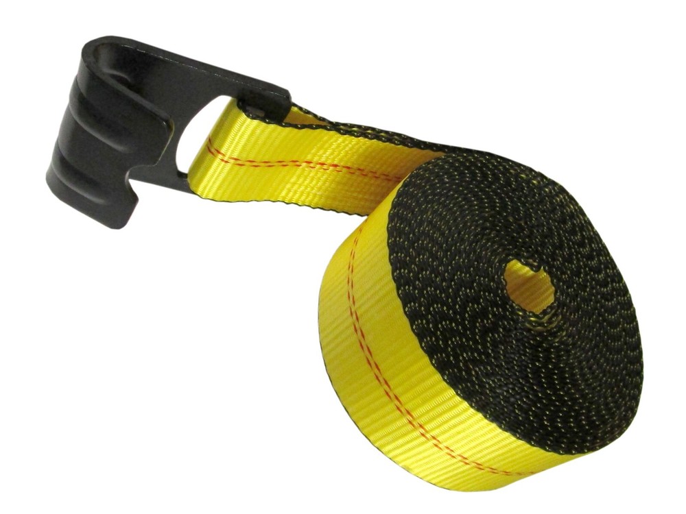 4 x 30 FT Ratchet Tie Down Assembly w/ Flat Hook - Heavy-Duty Securement