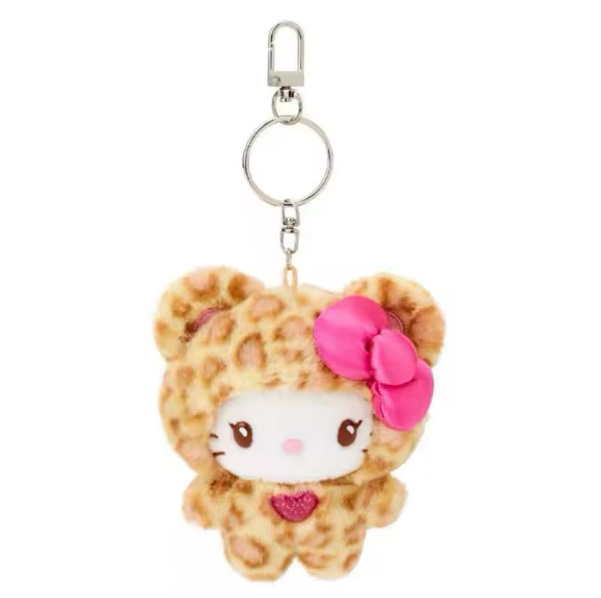 Sanrio Licensed Hello Kitty Gal Pal Mascot Keychain Leopard Print-US SELLER