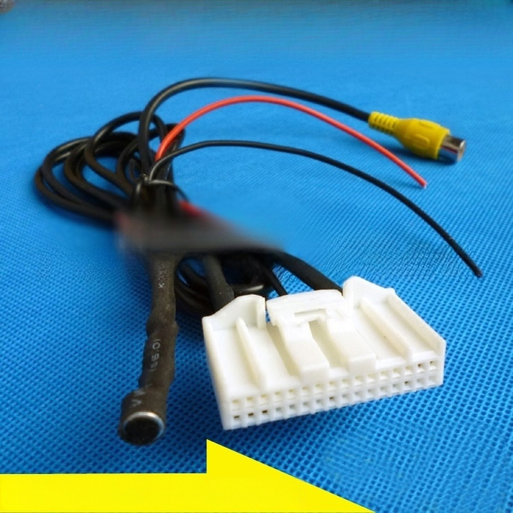 Factory Display Compatible Camera Cable with Mic for Nissan 2016 2017 2018
