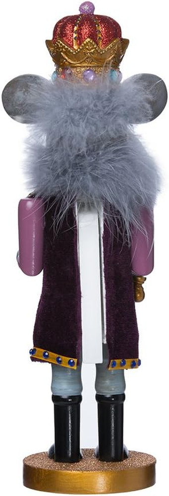 Kurt Adler Hollywood Mouse King Nutcracker, 12-Inch
