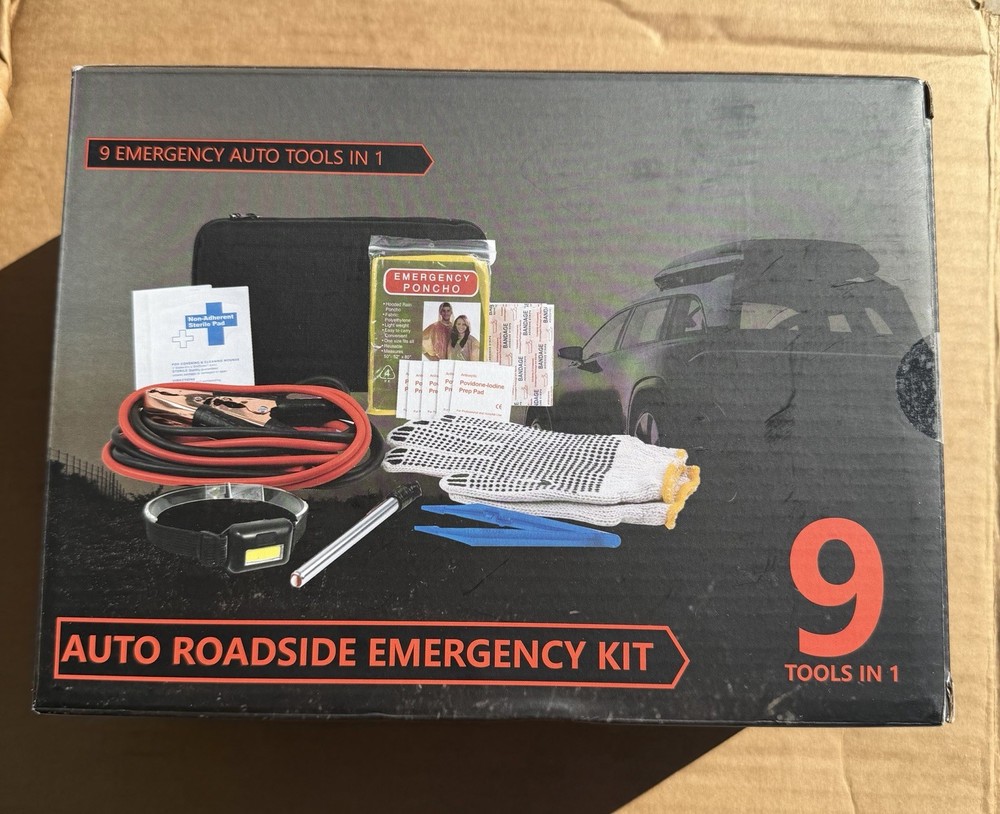 Jumper Cables First Aid Kit