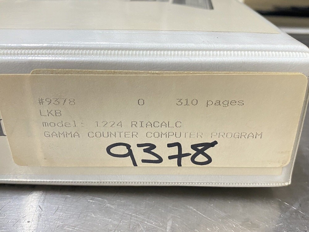 LKB 1224 RiaCalc LM/DM User Manual Guide