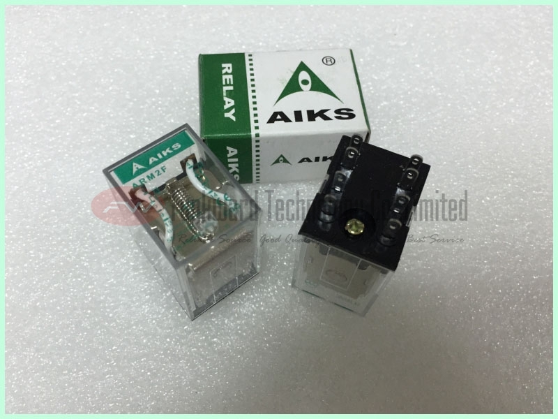 AIKS ARM2F 24VDC Electromechanical Relay x 5PCS NEW