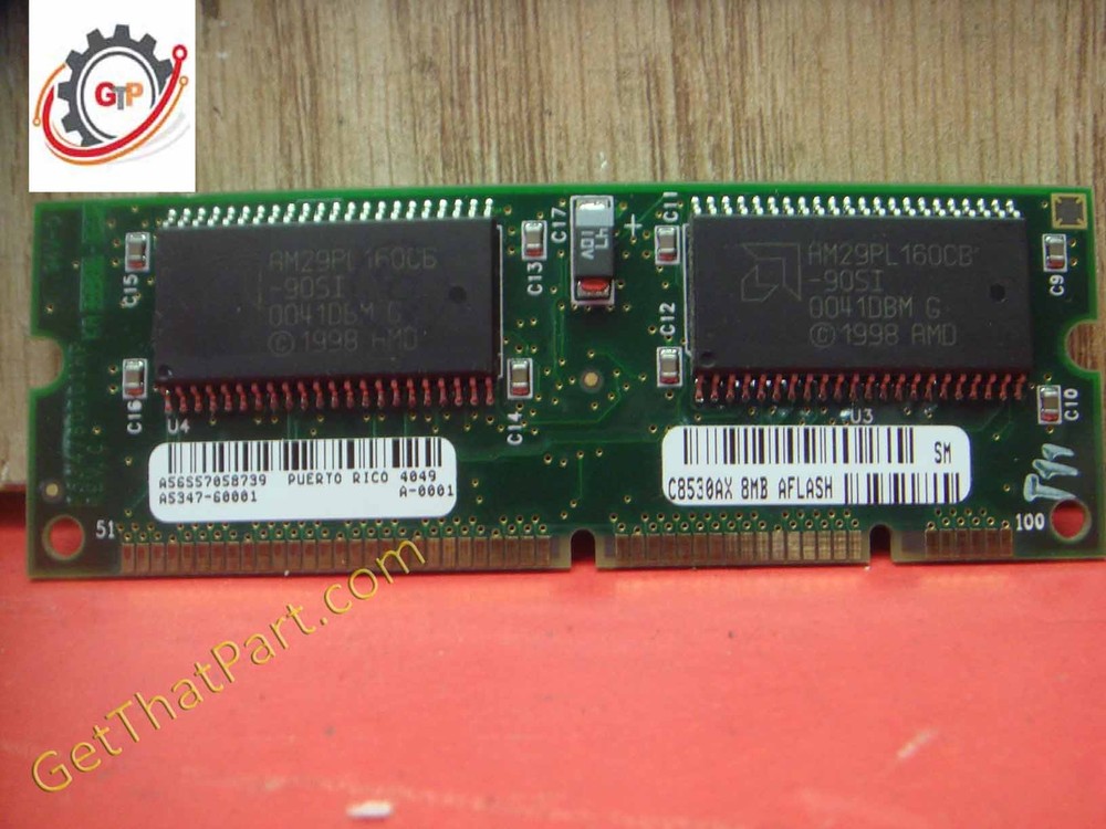 HP LaserJet 8150 9000 8MB Firmware Memory Module Assembly