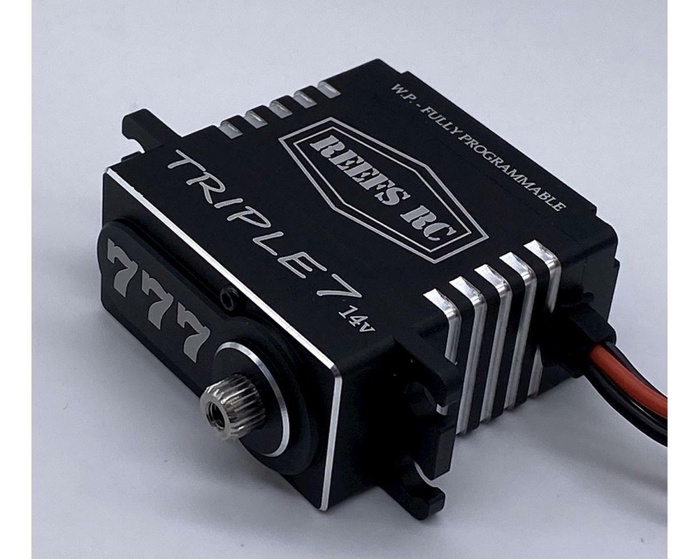 Reefs RC Triple7 14V Programable High Torque Steel Gear Digital Servo