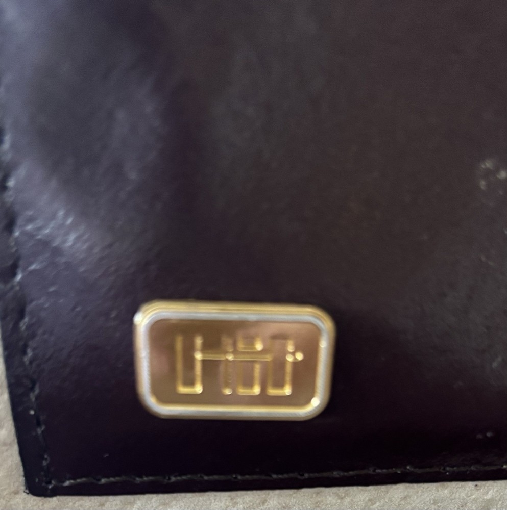 Vintage Burgundy Briefcase w/ Settable Combination Lock