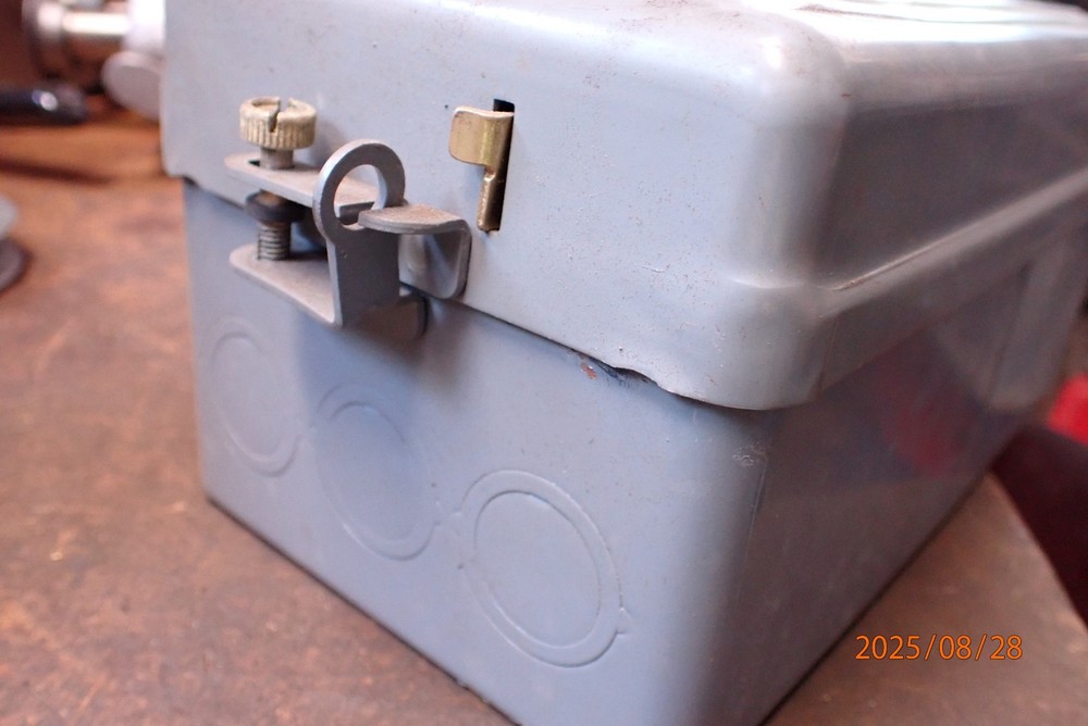 NEW OLD STOCK OPENED CLARK AO-SMITH MANUAL STARTER SWITCH ELECTRICAL