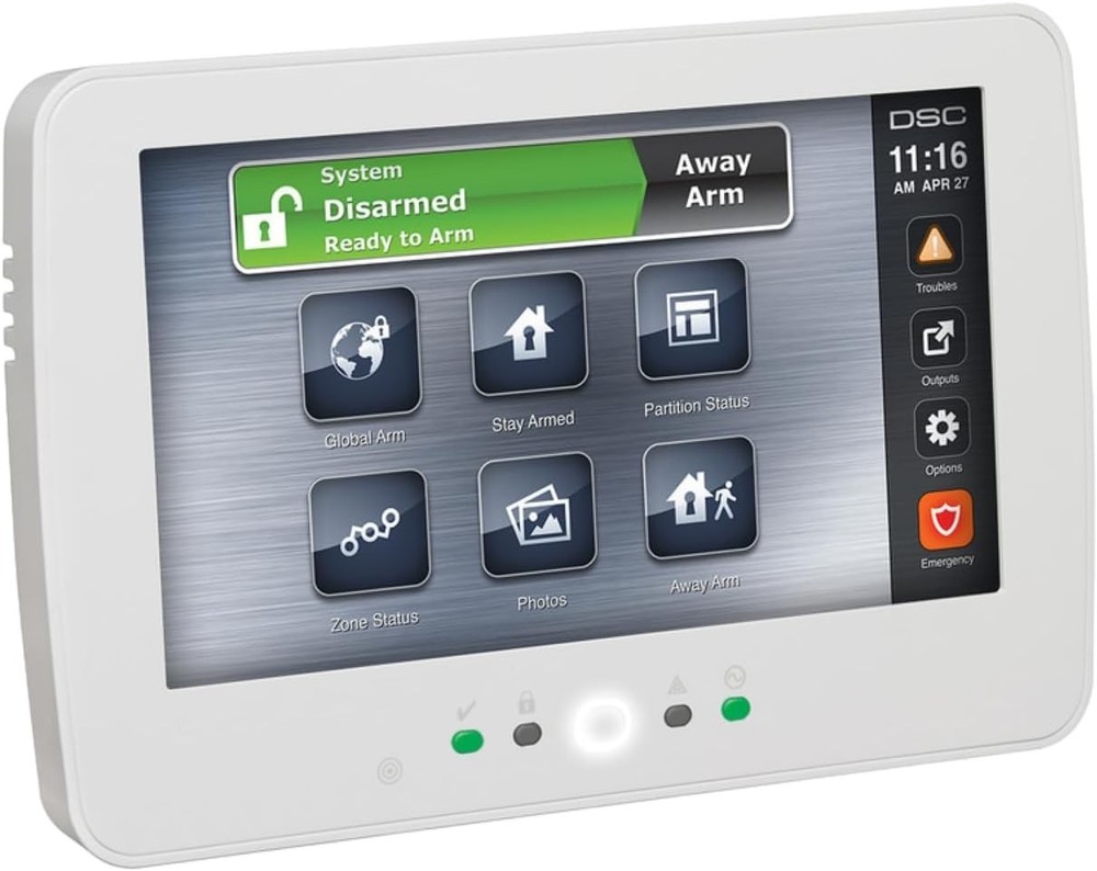 DSC HS2TCHP PowerSeries Neo 7" Hardwired Touchscreen Security Alarm Keypad NEW