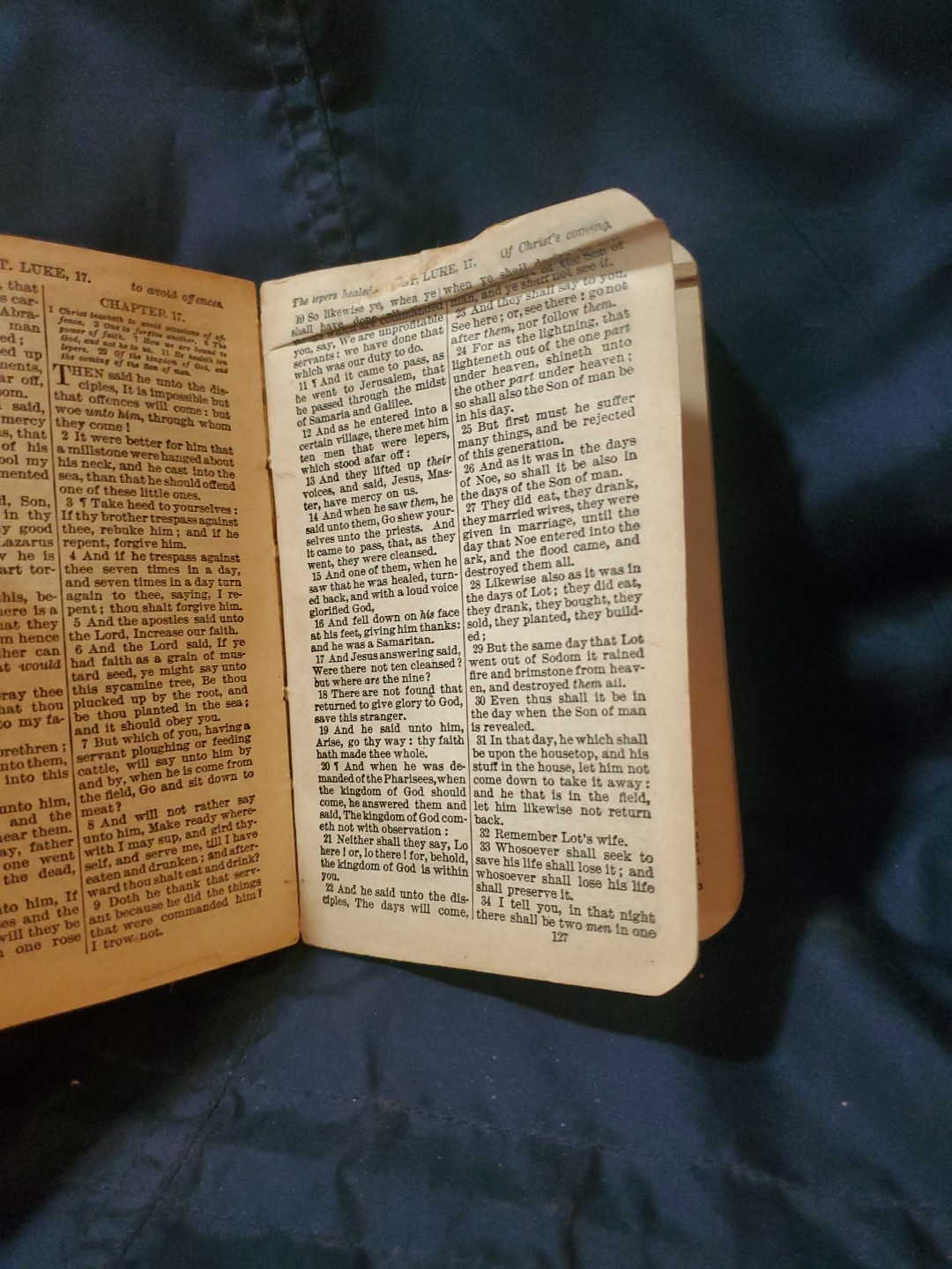 New Testament 1917 Pocked Sized Bible WWI US Army Navy Edition Inscribed