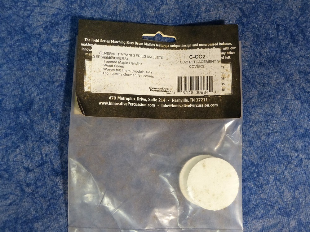 Innovative Percussion C-CC2 CC-2 DRUM MALLET REPLACEMENT STICKERS (2 STICKERS)