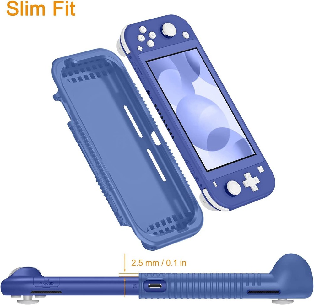 Soft Silicone Case for Nintendo Switch Lite 2019 Shock Proof Protective Cover