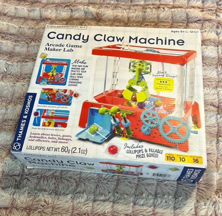 Thames Kosmos Candy Claw Machine Arcade Game Maker Lab STEM