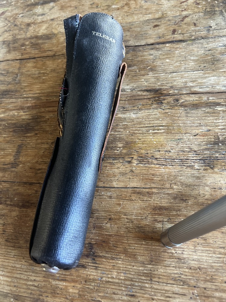 Chrome TELESAR Elevating Tripod 9 Sections to 52” w/ Original Bag