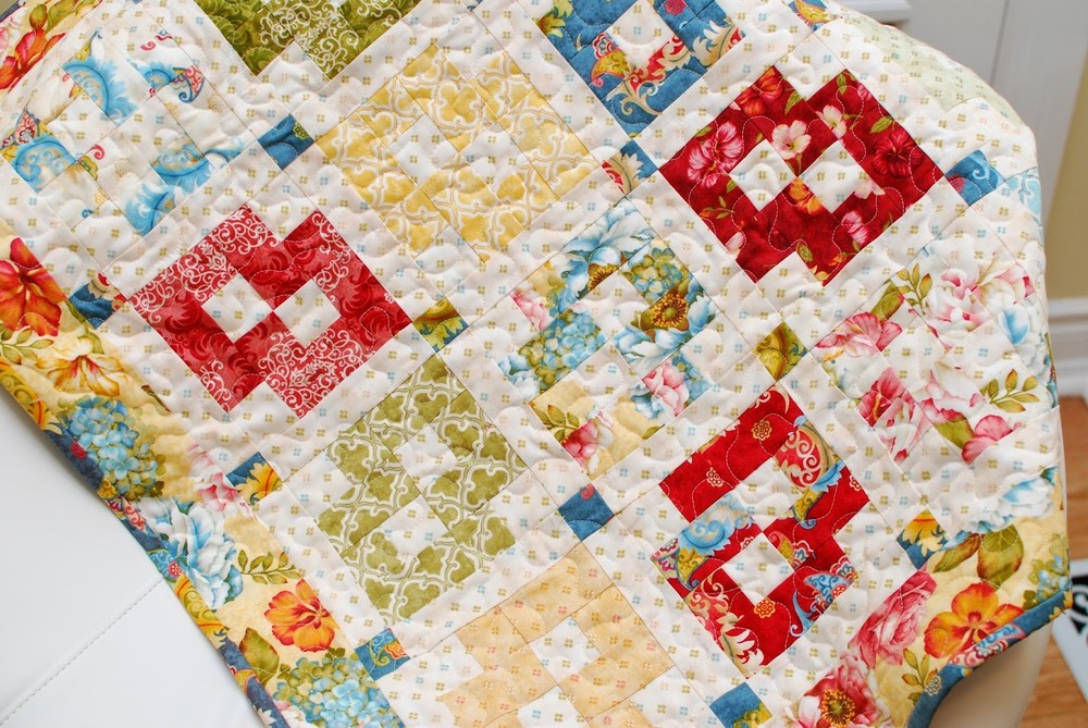 Pattern Basket JUST PEACHY