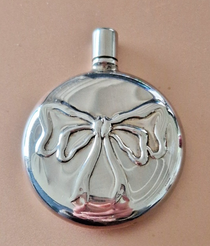MINIATURE HANDBAG PERFUME BOTTLE - HALLMARKED STERLING SILVER