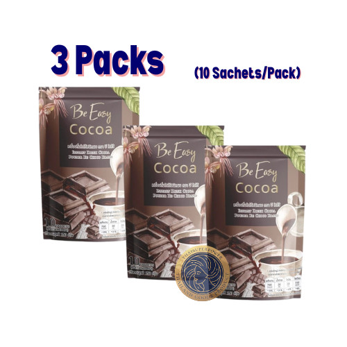 3x Be Easy Cocoa Instant Cocoa Powder Weight Control Supplements