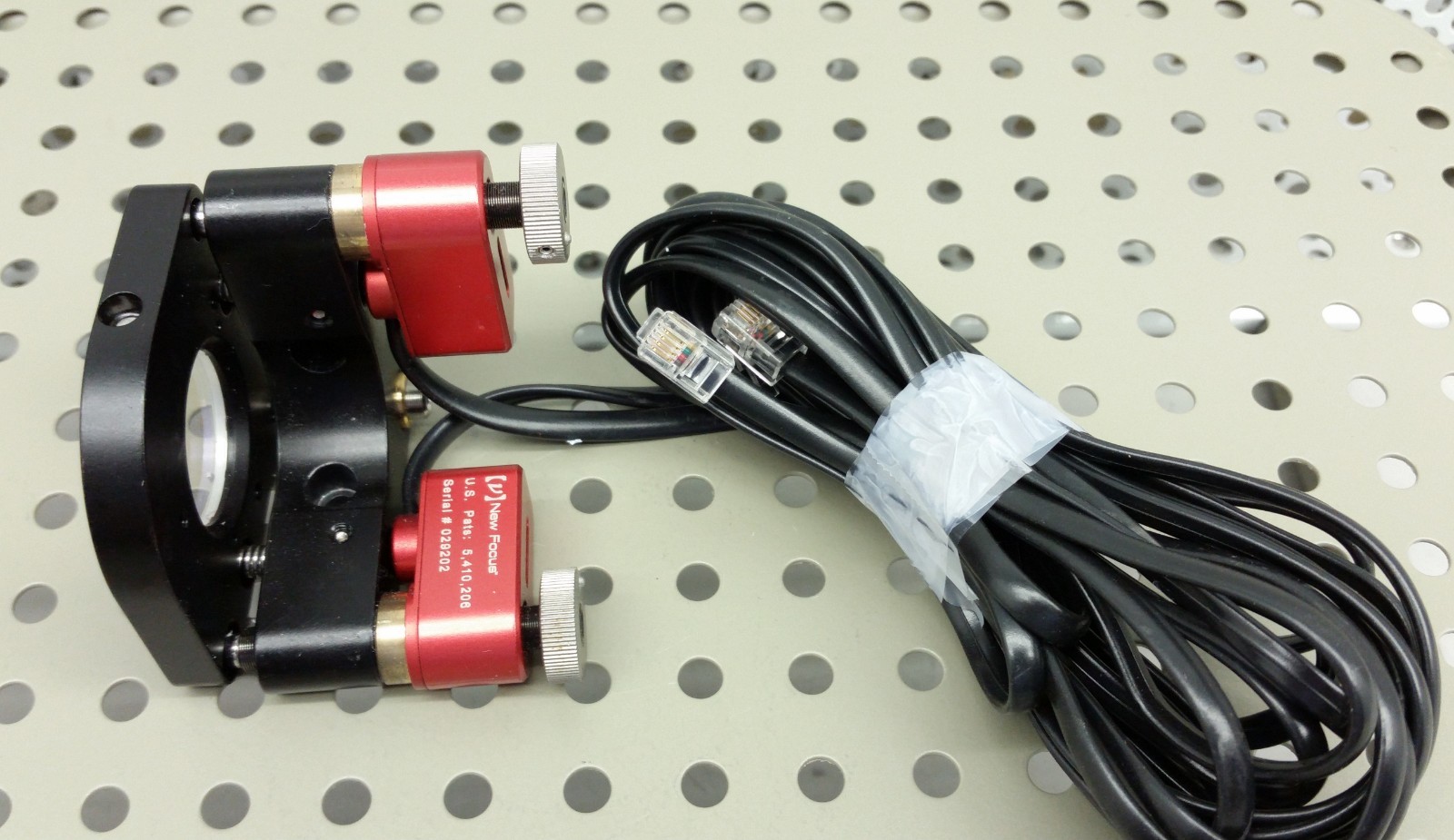 New Focus 8301 Picomotor Actuator Motor w/ Stability Mirror Mount, 1.0 inch