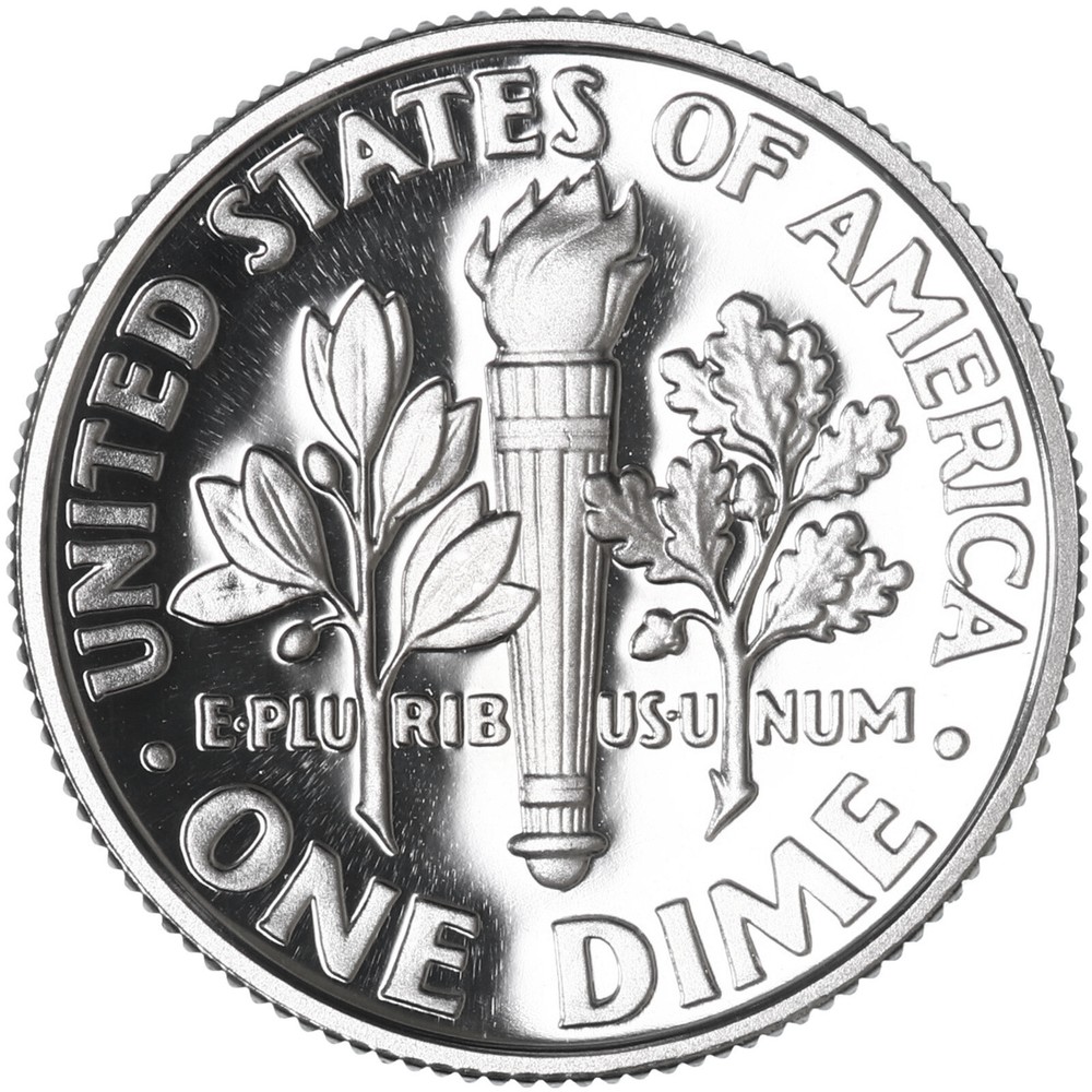 2003 S Roosevelt Dime Gem DCam Proof CN-Clad