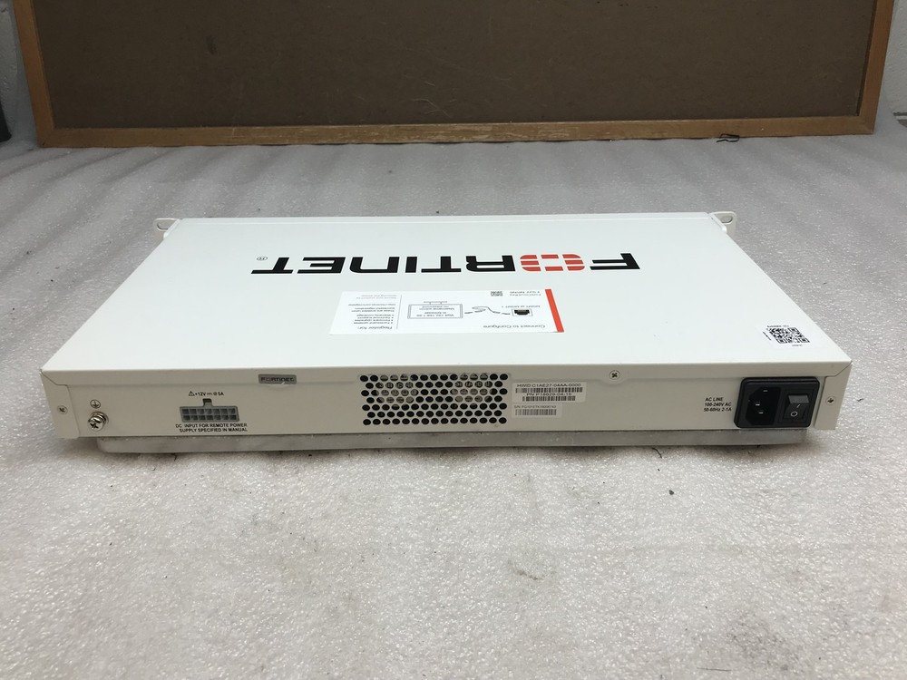 Fortinet FortiGate 101E Network Security/Firewall Appliance - White (FG-101E)