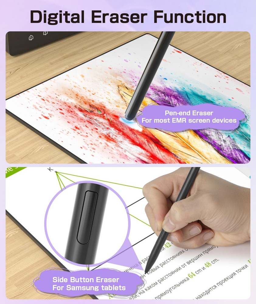 Magnetic EMR Stylus Compatible with Remarkable 2, Replacement Digital Pen wit...