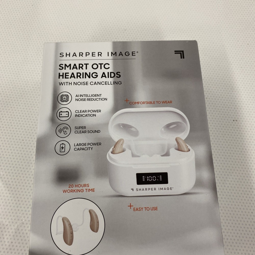 Sharper Image Smart OTC Hearing AIDS New