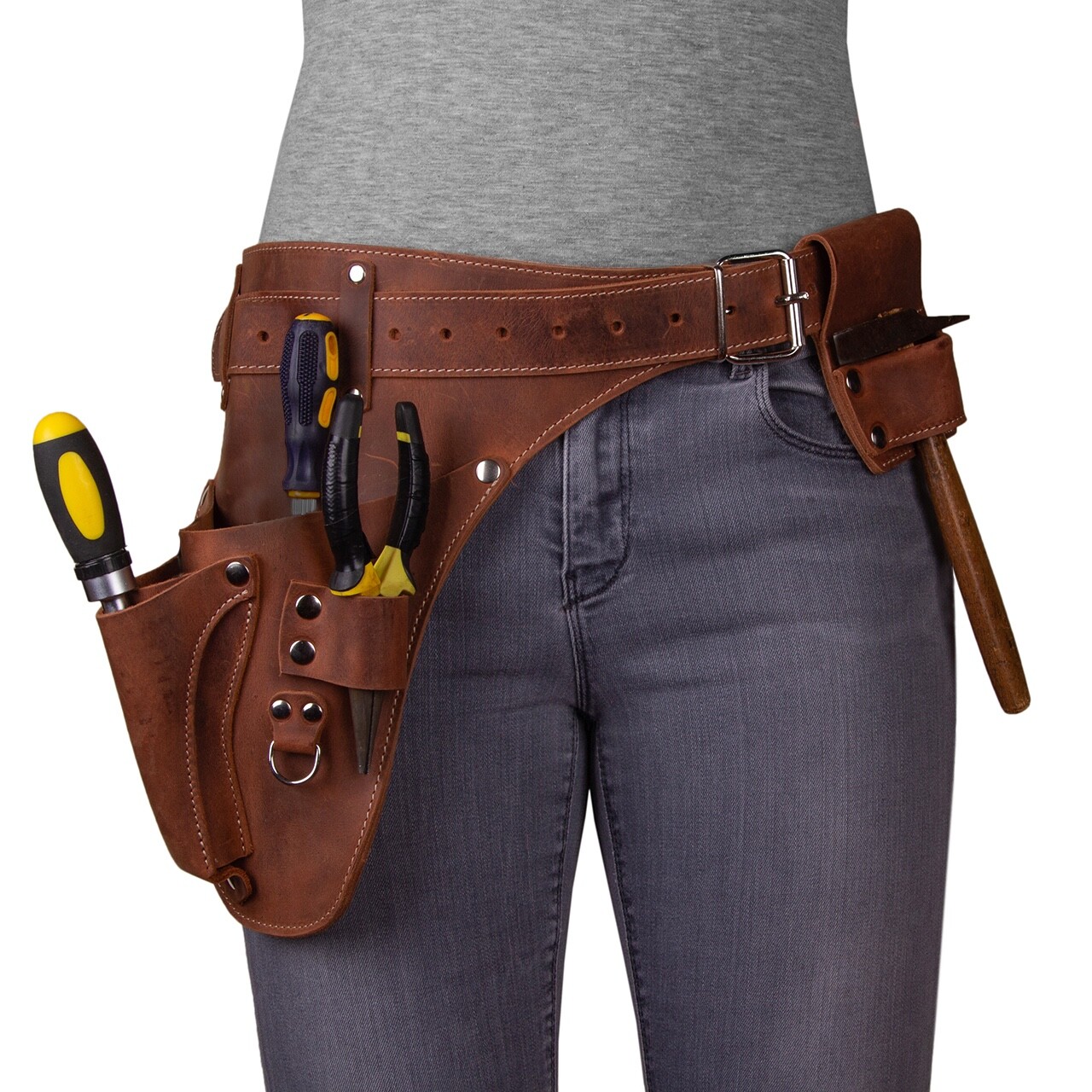 Leather Tool Belt. Personalized florist Tool Belt Leather, Gardening Belt