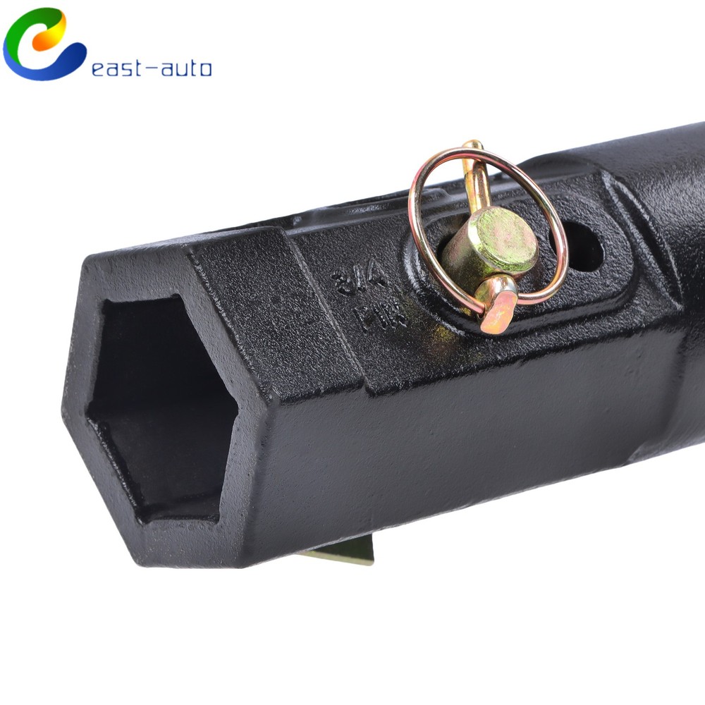 12" x 48" Auger Bit 2" Hex Collar Skid Steer Post Hole Digger Attachment