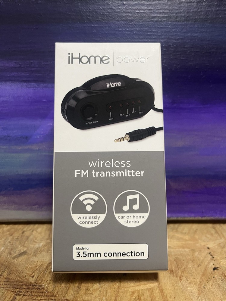iHome Wireless Bluetooth FM Radio Transmitter