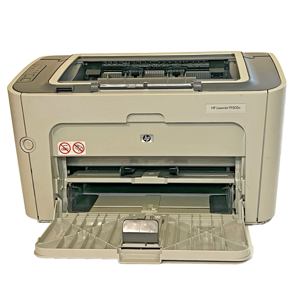 HP LaserJet P1505n Laser Printer, Workgroup Printer CB413A -Low pages WARANTY