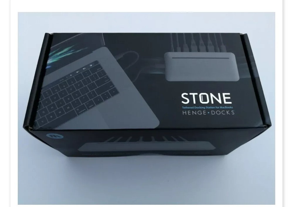 Brydge Stone / Henge Docks Thunderbolt 3 Docking Station + TB3 Cable – NEW