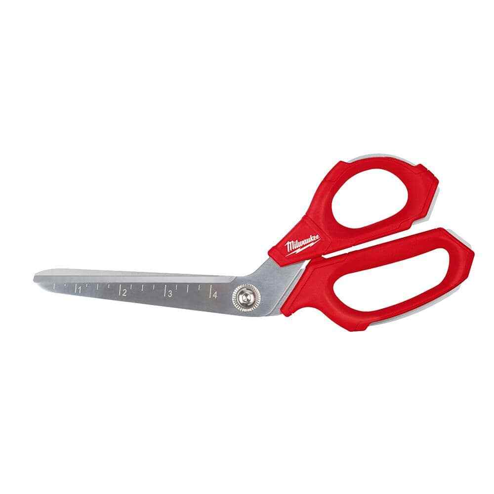Milwaukee 48-22-4047 Job site Offset Scissors New Precision Sharp Blade Cutting