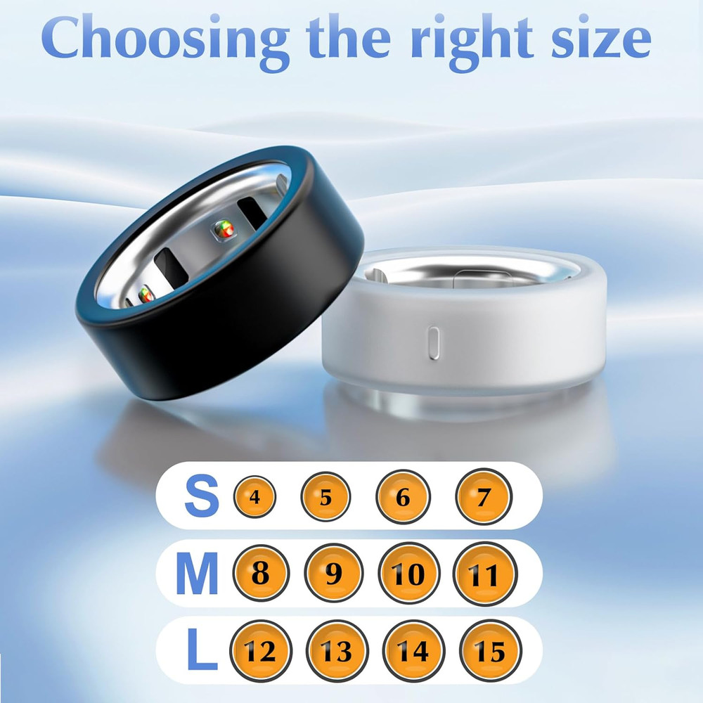 8 Pack Ring Protector Compatible with Oura Ring Gen 4/Oura Ring Gen 3, Silicone