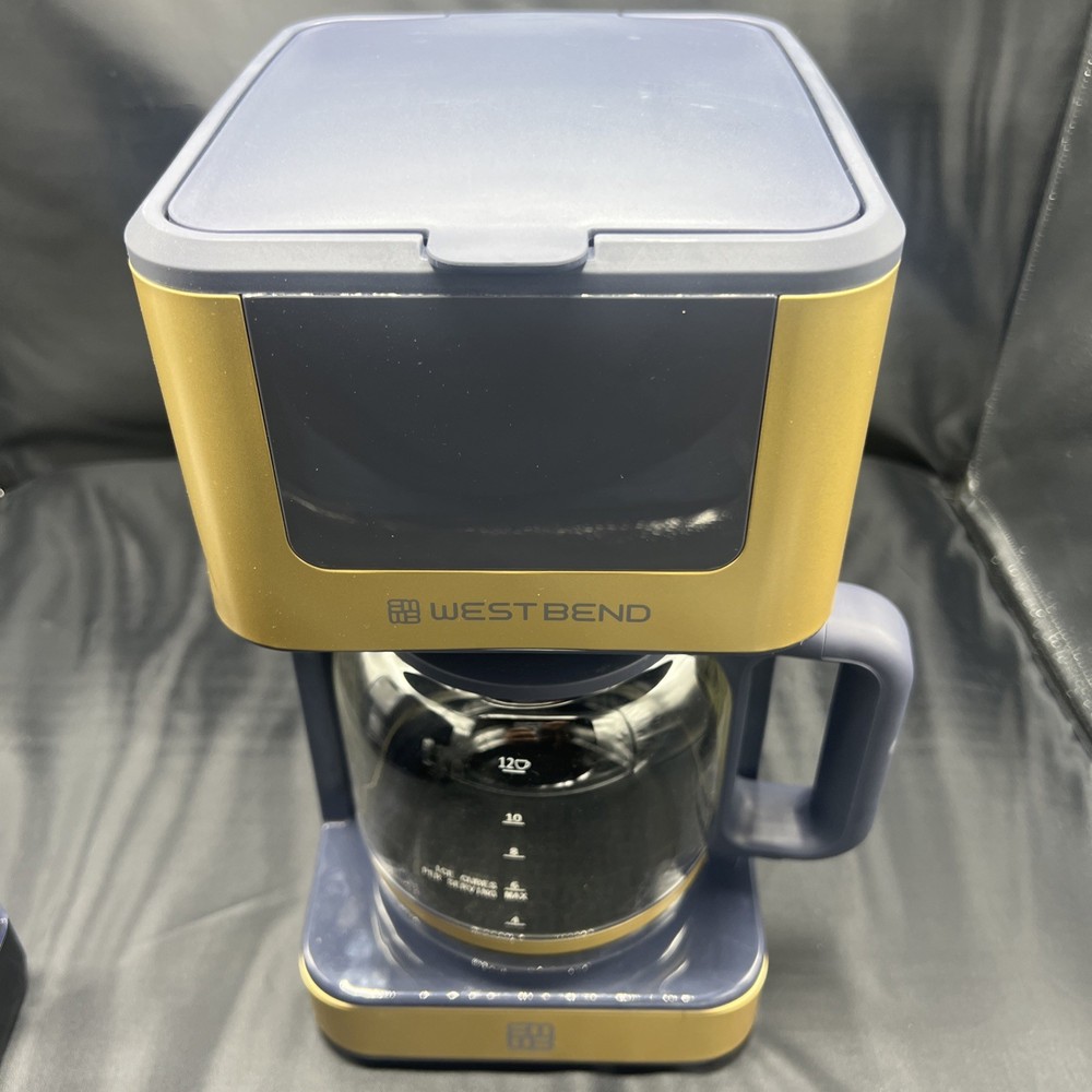 12-Cup Programmable Coffee Maker with Brew Strength Selector