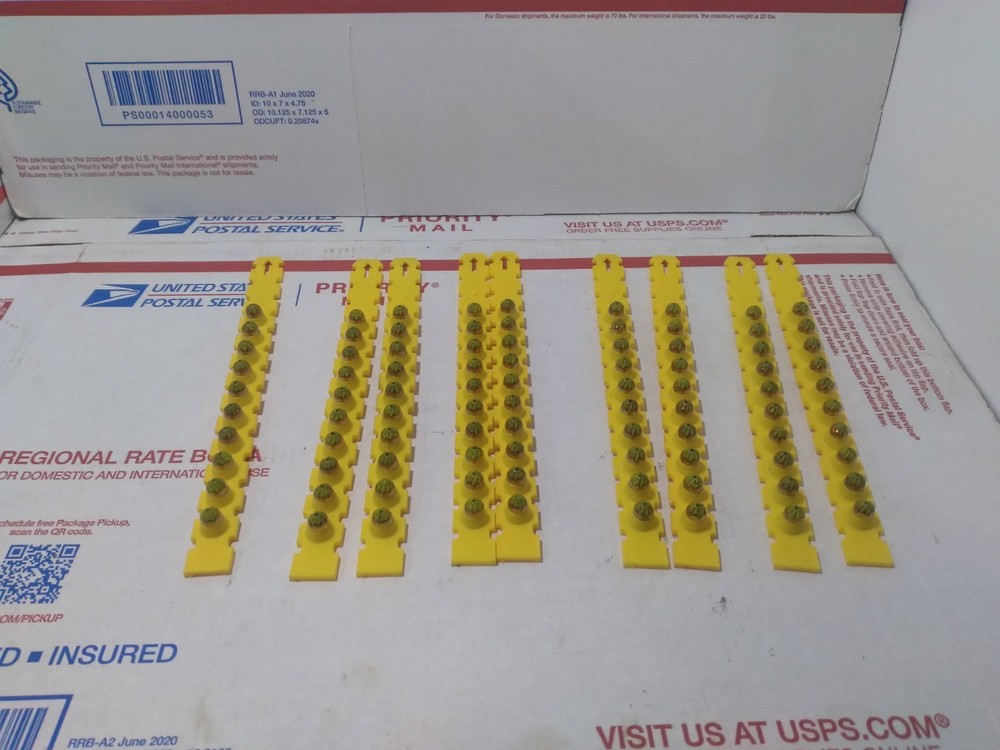 POWERS FASTENER .27 CALIBER #50626 Safety Strip Loads Yellow