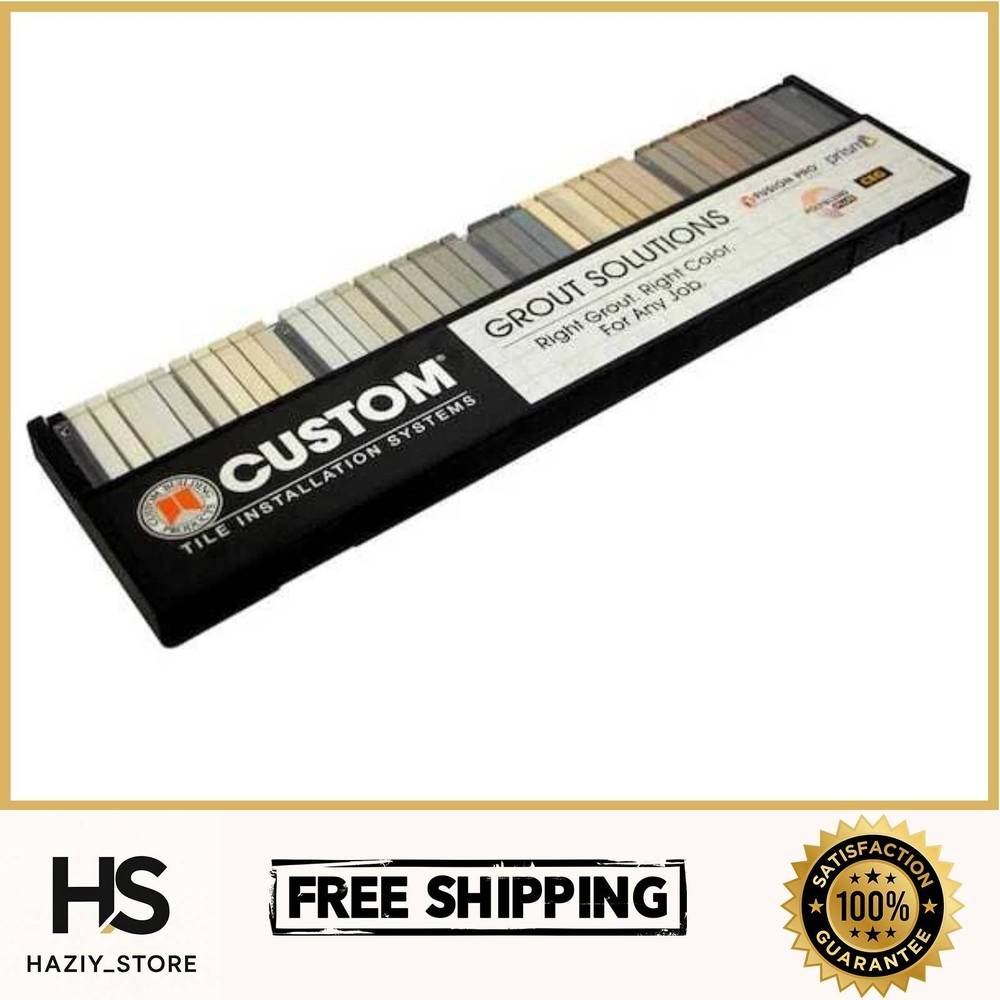 Grout Solutions Color Sample Kit - 40 Colors
