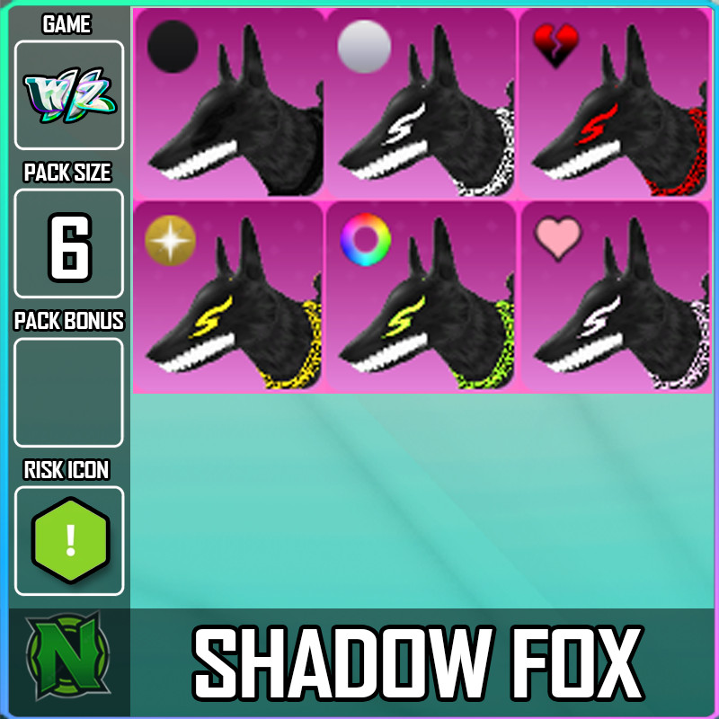 World Zero WZ - 6 PACK - SHADOW FOX