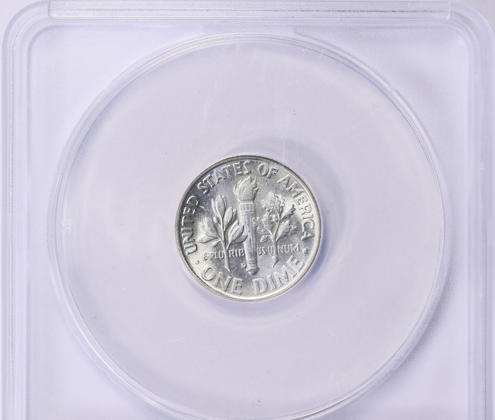 ERROR/VARIETY 1958 D/D Roosevelt Dime ANACS MS65!!!