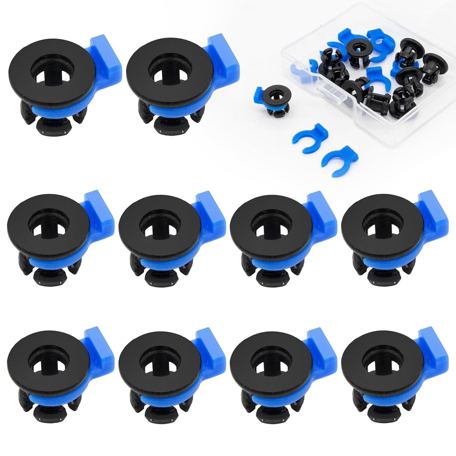 20PCS Bowden Tube Coupler Collet Clamp Clip and Set...