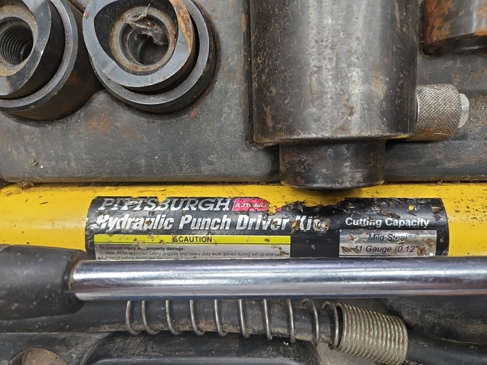 Pittsburg Hydraulic Punch Driver Kit W Case