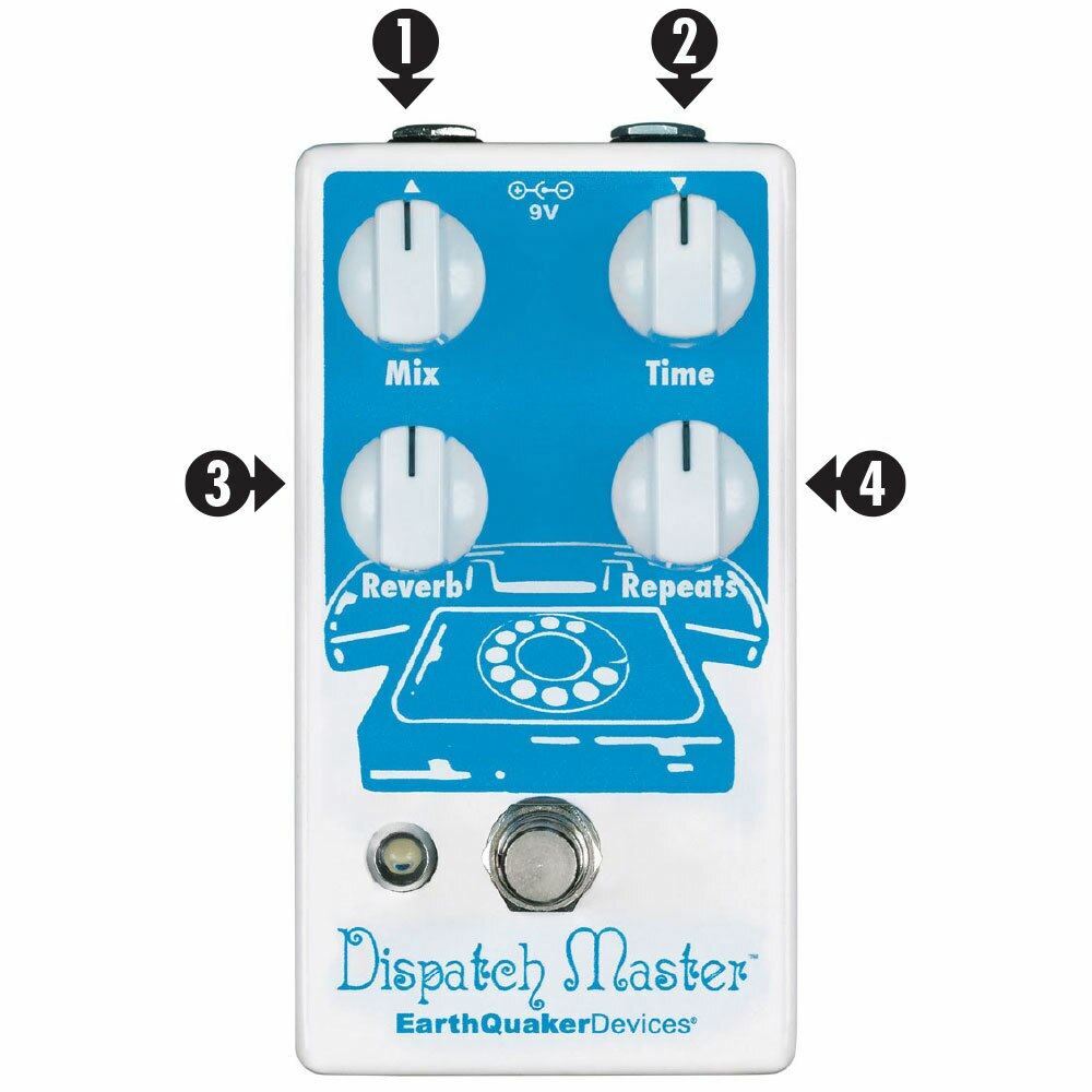 Earthquaker Devices Dispatch Master® Digital Delay & Reverb