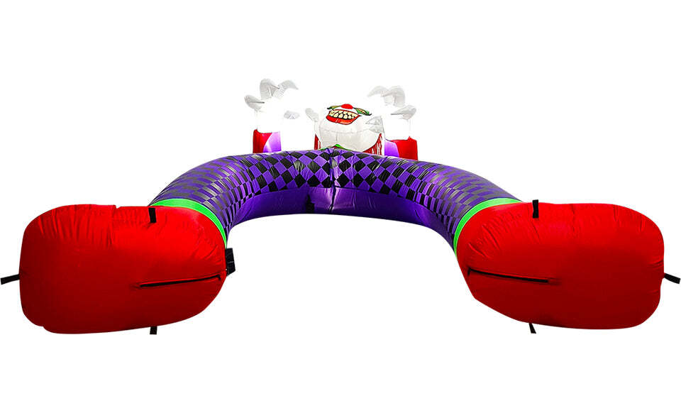 9FT CLOWN ARCHWAY HALLOWEEN LED INFLATABLE